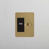 slimline metal back box