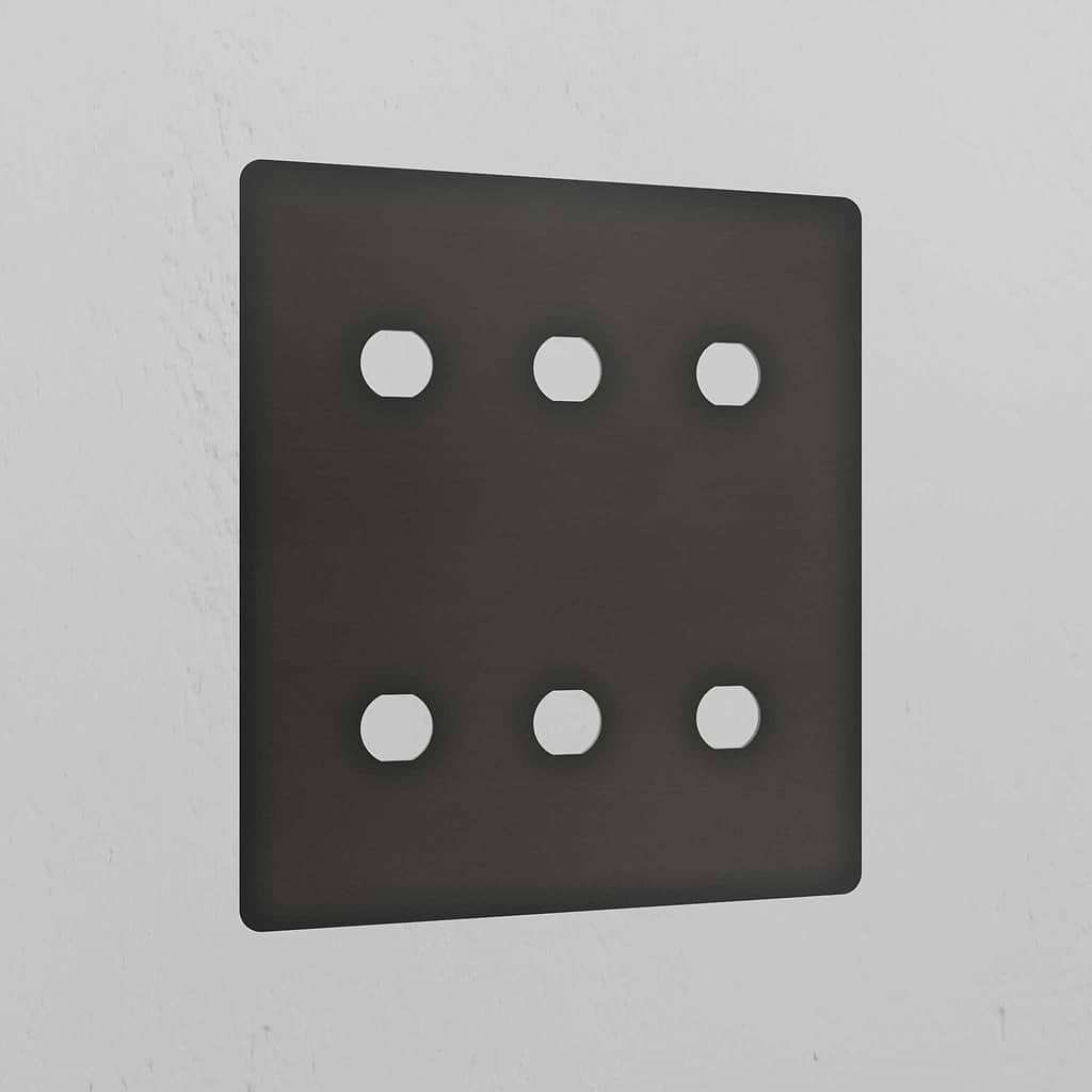 6G Switch Plate - Bronze