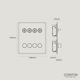 8G Mixed Switch 4T4D - Clear Bronze