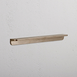 Oxford Furniture Handle 224mm in Antique Brass, medium pull handle for furniture or cabinets.