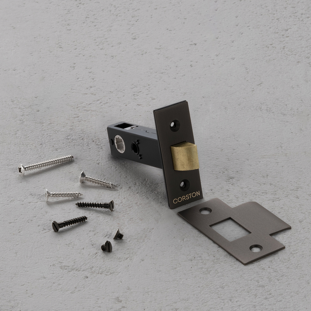 Tubular Latch 60mm – Bronze