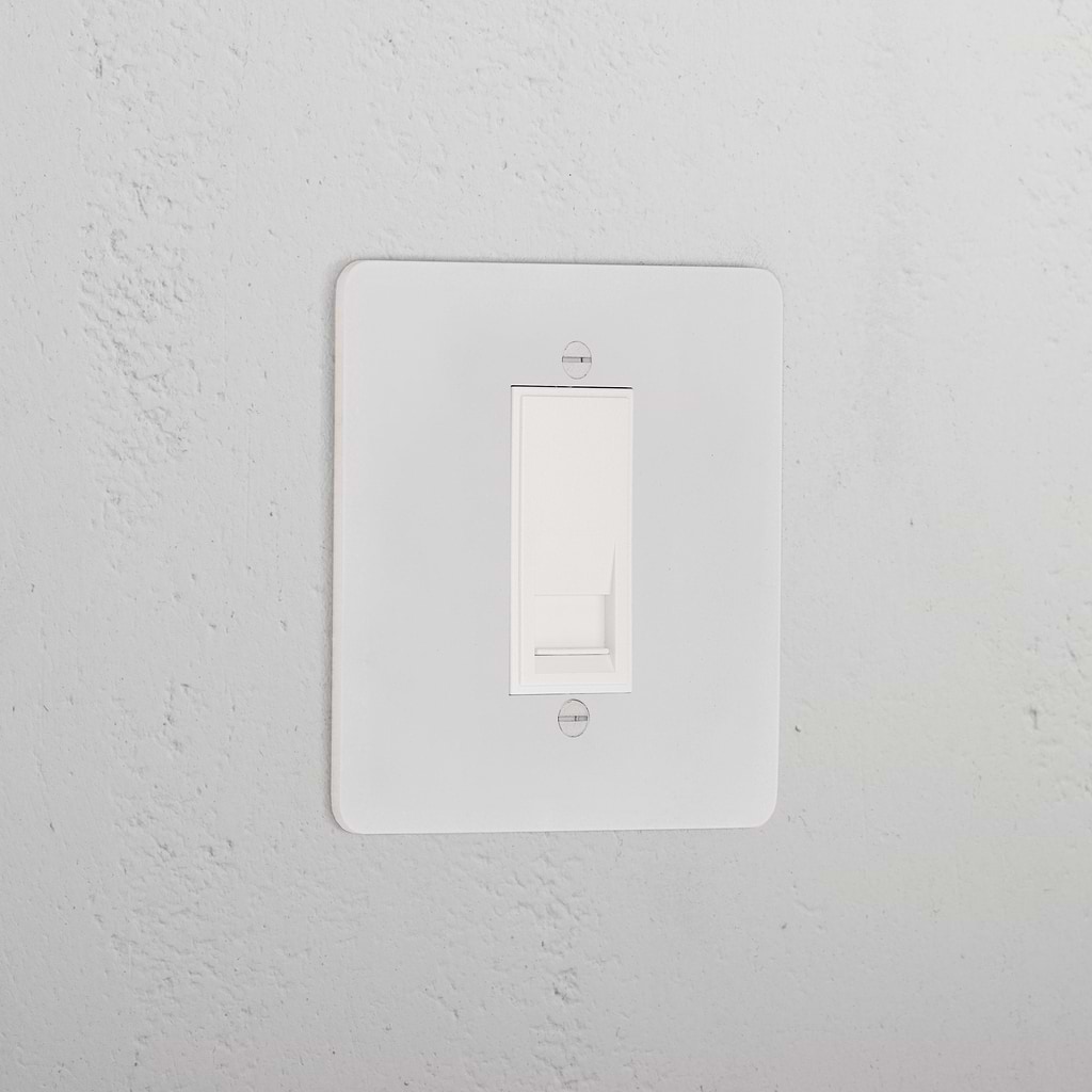 BT Master Socket _ Paintable White