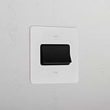 Fan Isolator Switch _ Paintable Black 