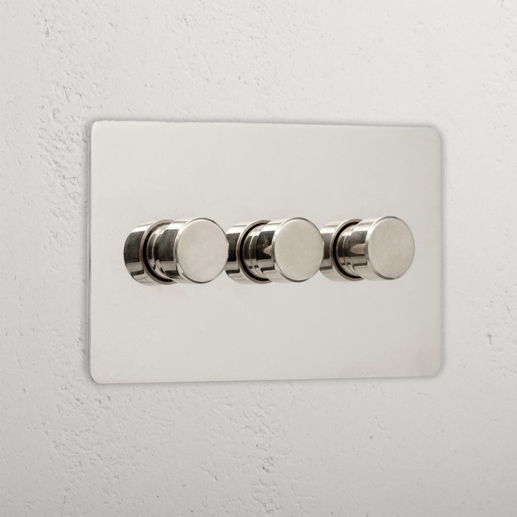 3G Two Way Dimmer Switch - Polished Nickel