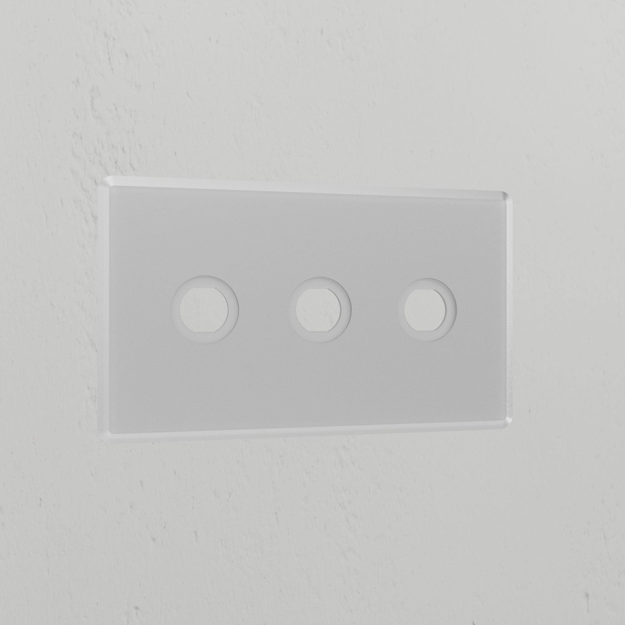 3G Switch Plate - Clear