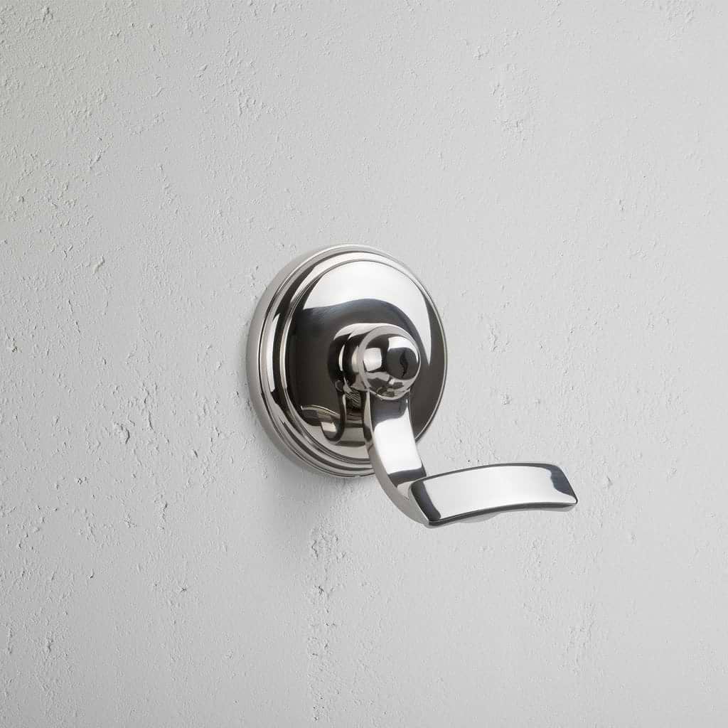 Brushed nickel door hooks clearance