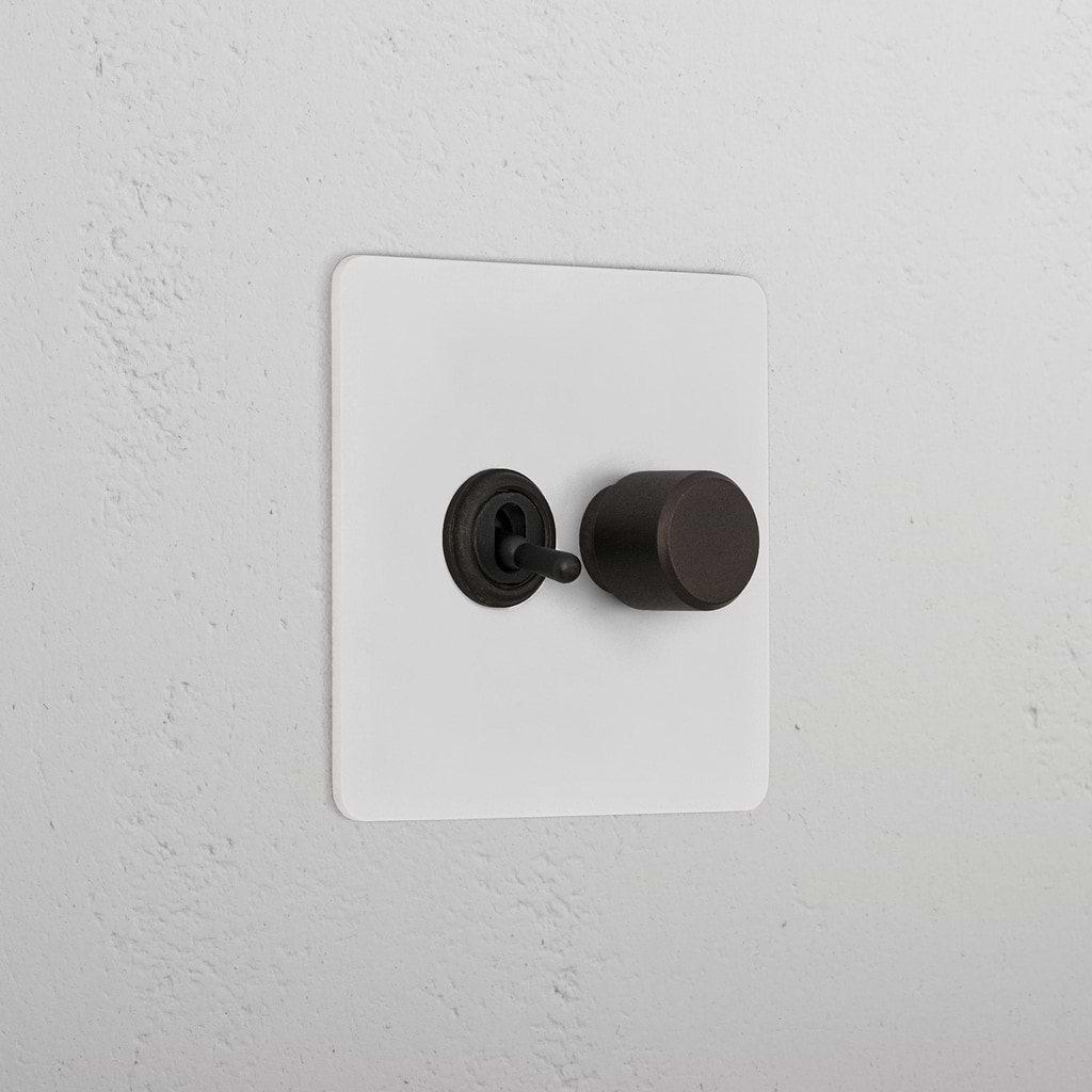 2G Mixed Switch 1T1D _ Paintable Bronze