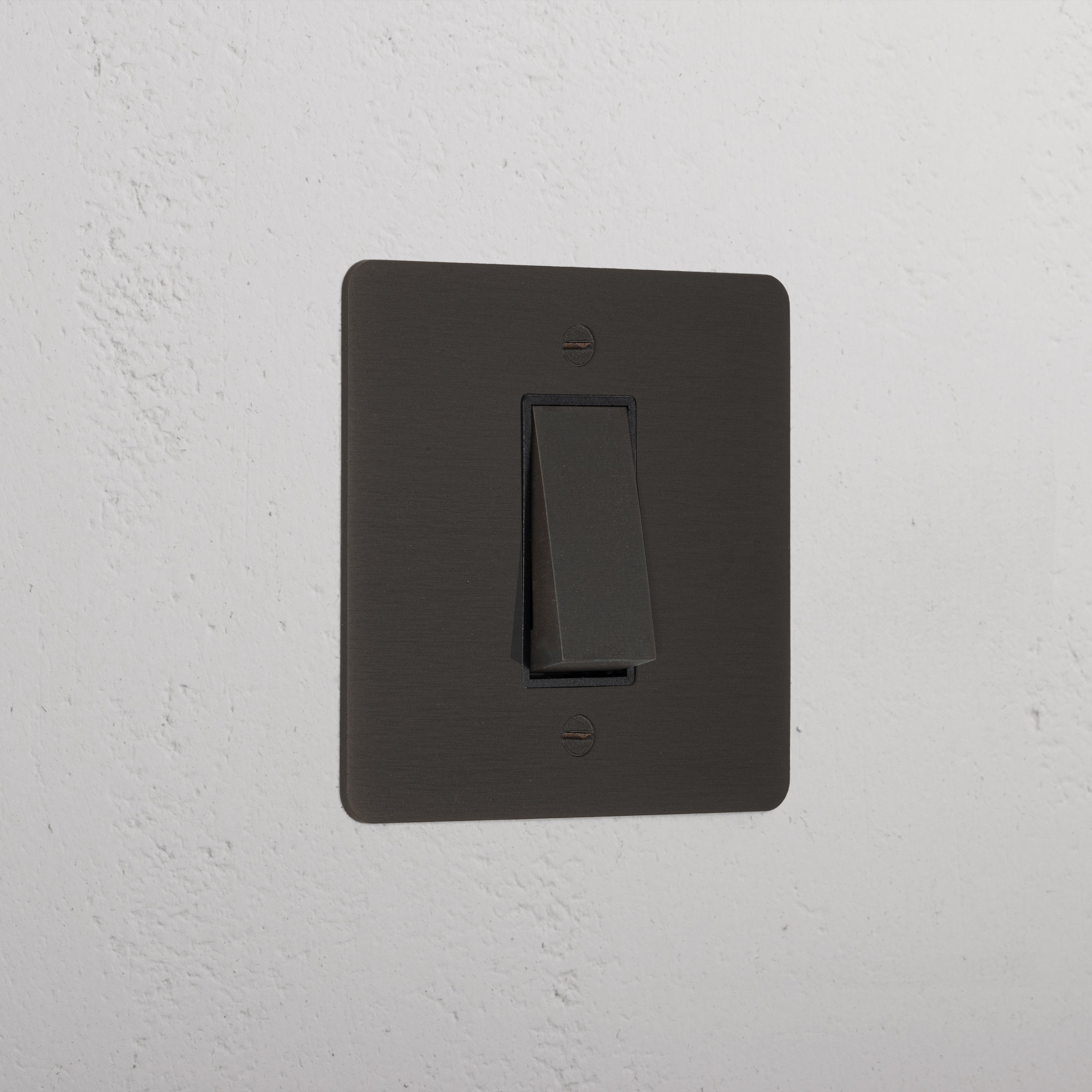 1G Two Way Rocker Switch - Bronze Black