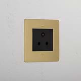 Interior Antique Brass 5A Light Socket Black