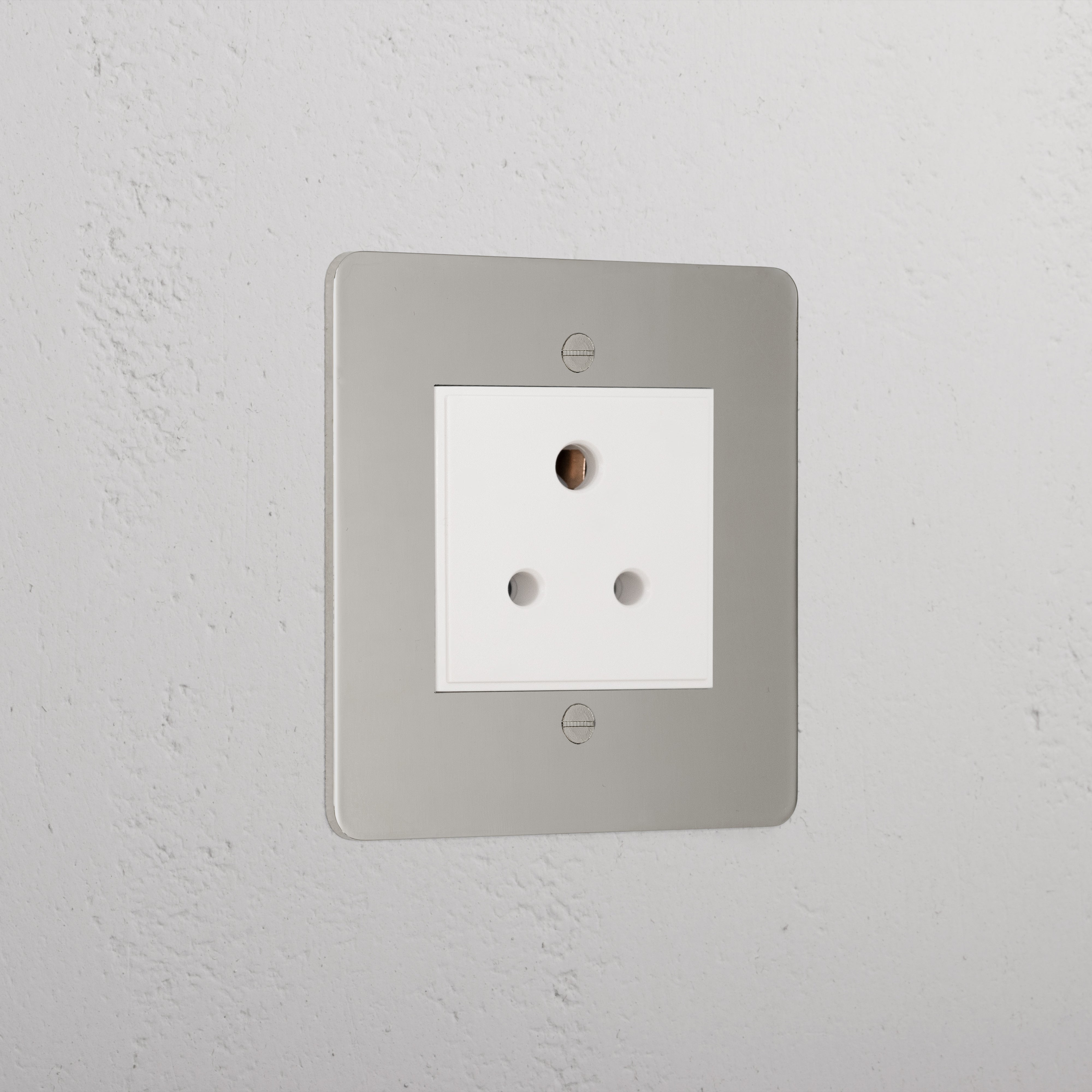 Luxury Polished Nickel 5A Light Socket Black