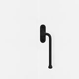 Bronze Southbank Casement Window Handle Right on a white window frame.