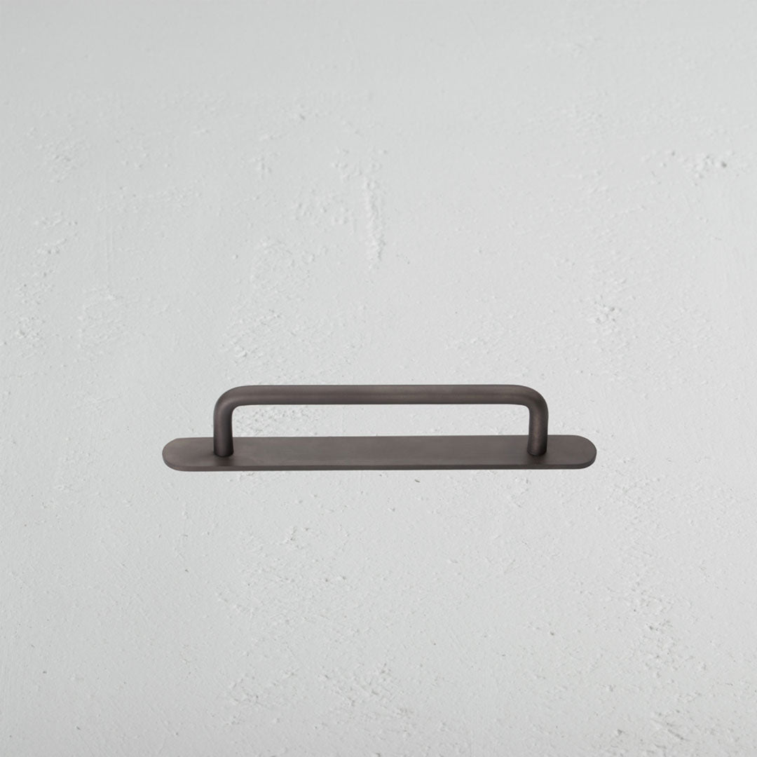 Bronze Kilburn Furniture Handle In White Background