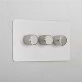 3G Dimmer Switch _ Paintable Polished Nickel