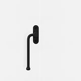 Bronze Southbank Casement Window Handle Left, designed for casement windows, shown against a white background.