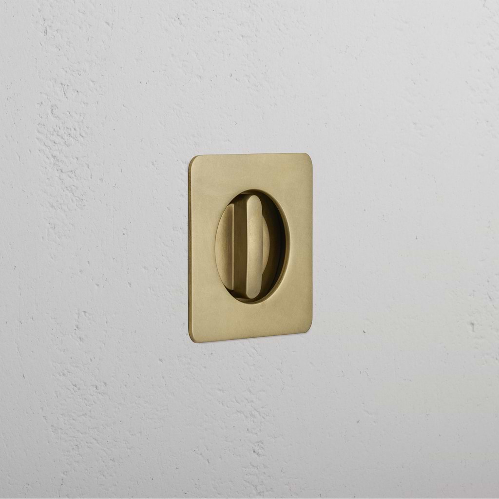 Regent Recessed Thumbturn - Antique Brass