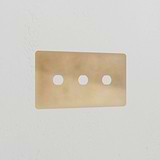 3G Switch Plate - Antique Brass