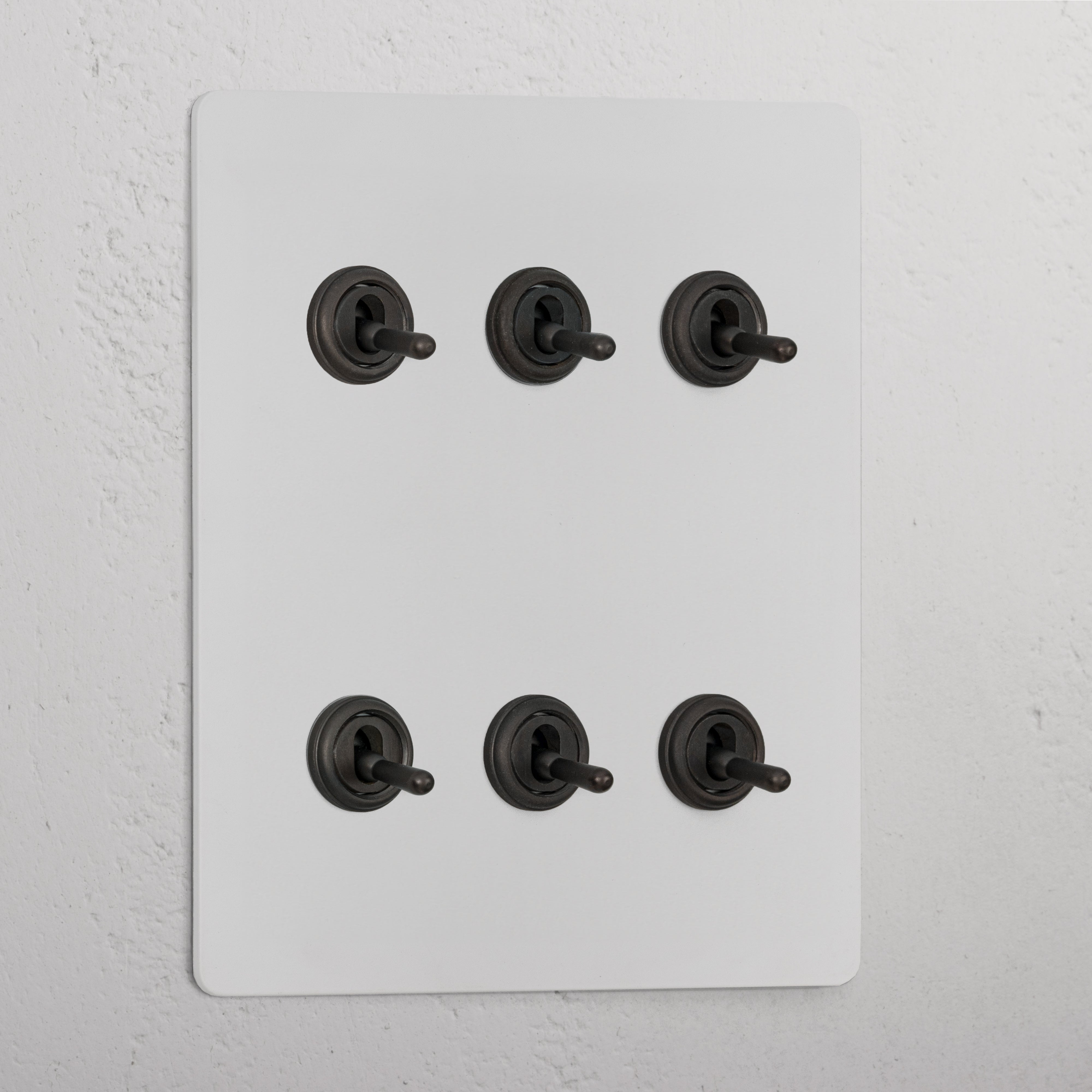 6G Two Way Toggle Switch _ Paintable Bronze