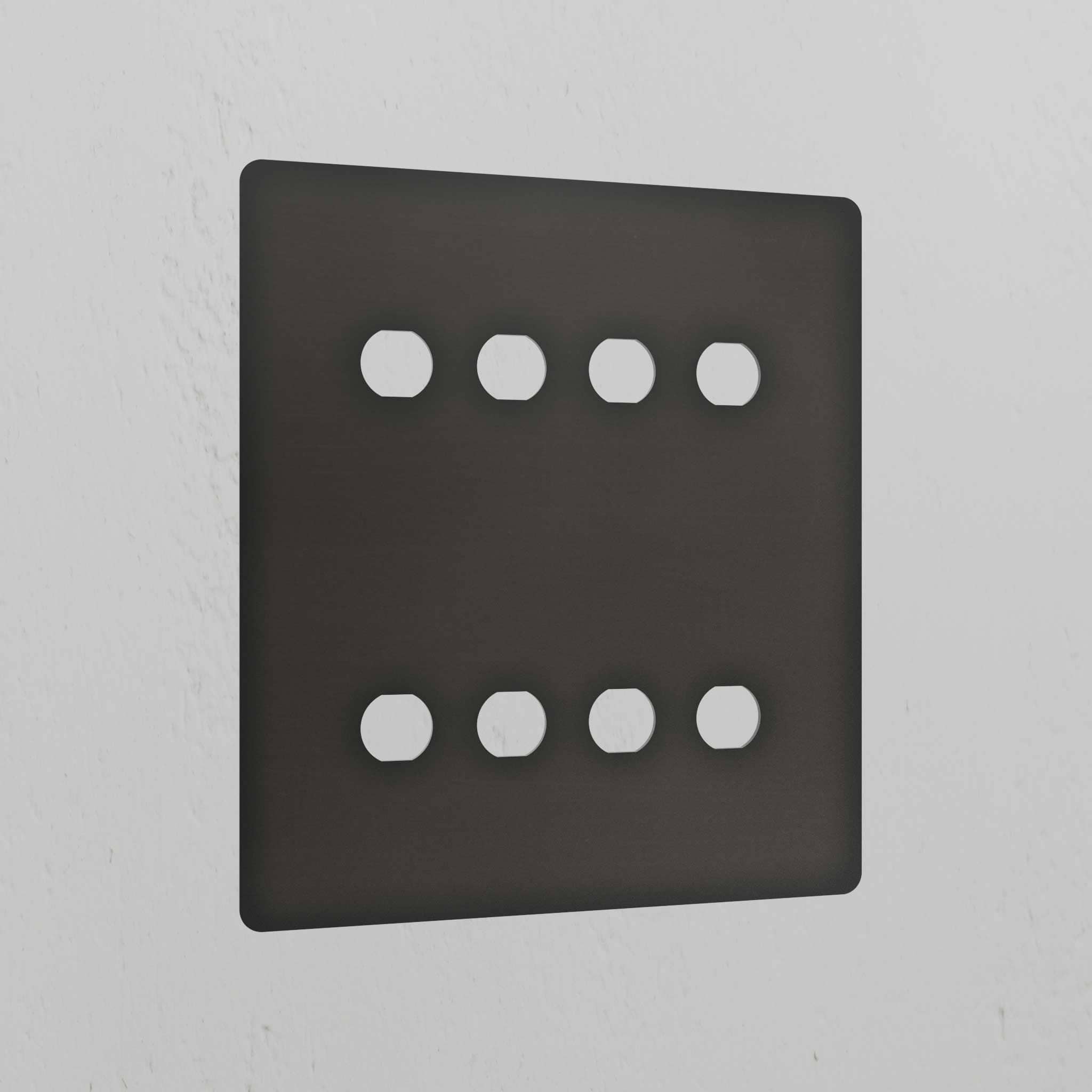 8G Switch Plate - Bronze