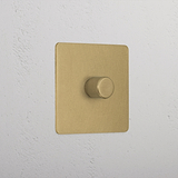 Elegant Antique Brass 1 Gang 2 Way Dimmer Light Switch