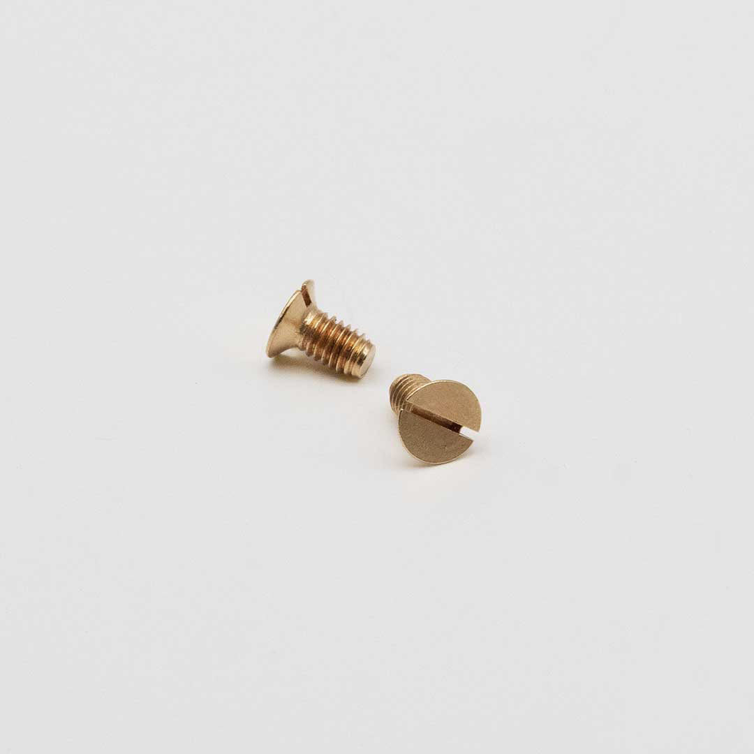 Brass Mounting Screws – Antique Brass 