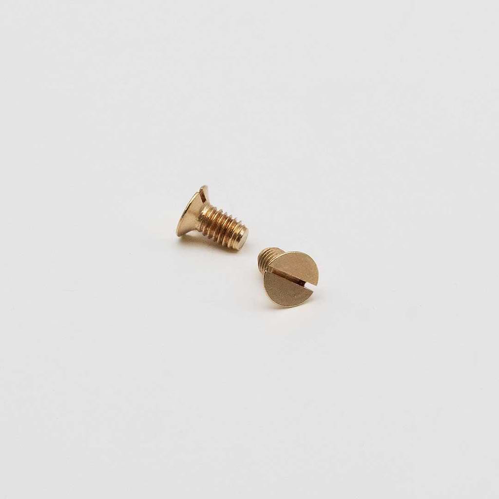 Brass Mounting Screws – Antique Brass 