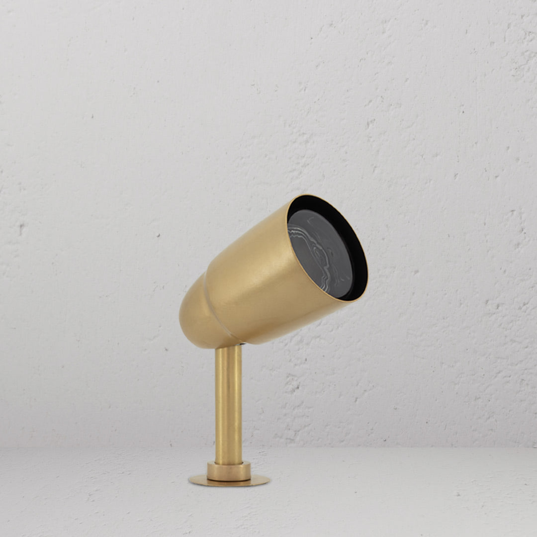 Ealing Ground Spotlight - Antique Brass