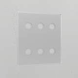 6G Switch Plate - Clear