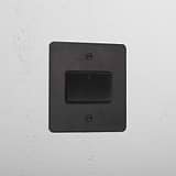 Bronze Fan Isolator Luxury Switch Black