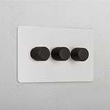 3G Dimmer Switch - Paintable Bronze