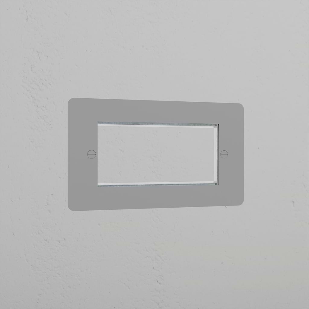 2G 100mm Module Plate – Paintable