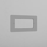 2G 100mm Module Plate – Paintable