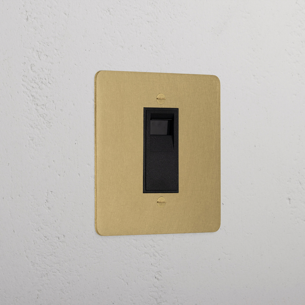 Designer Antique Brass Bt Slave Black