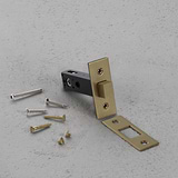 Tubular Lock 60mm – Antique Brass