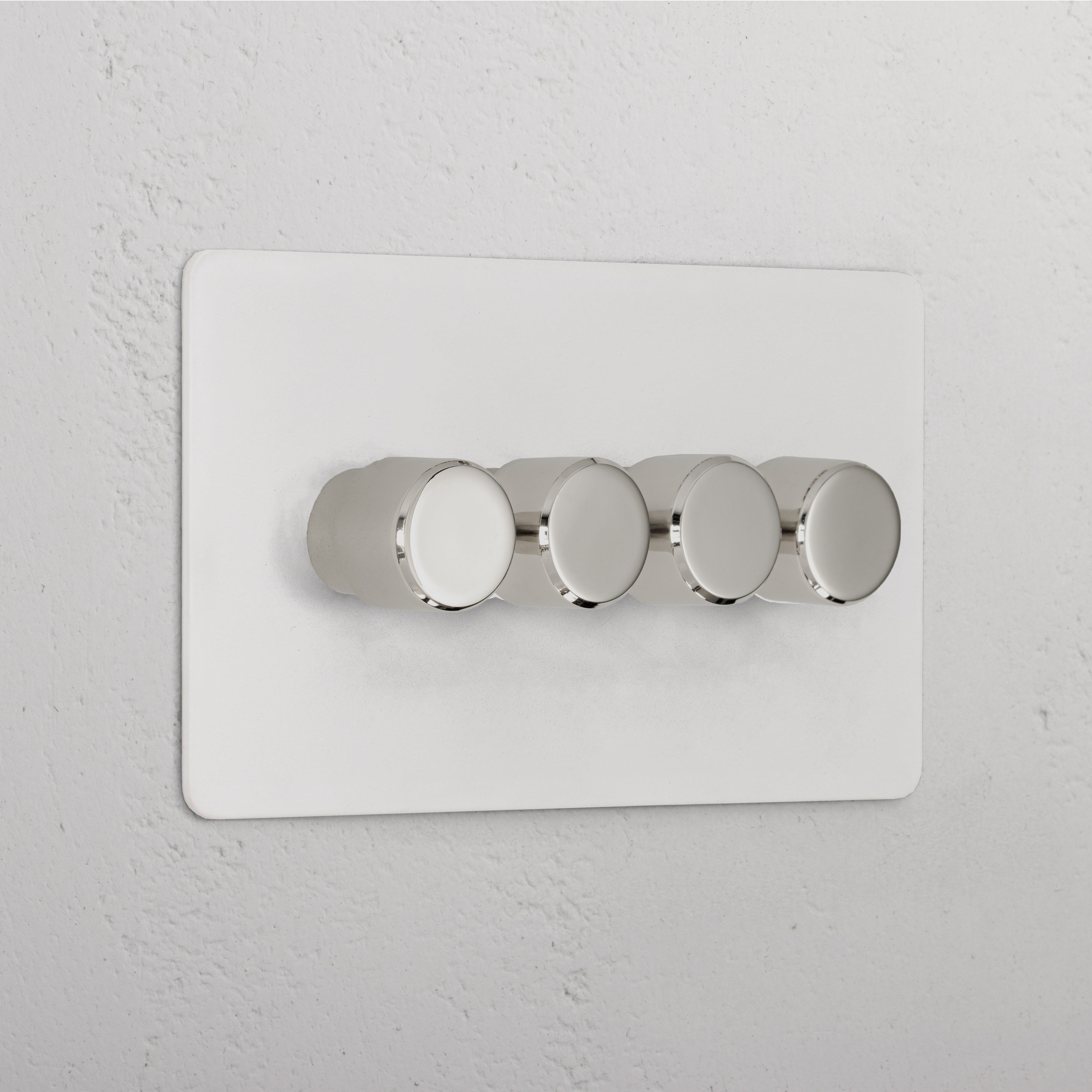 4G Dimmer Switch _ Paintable Polished Nickel