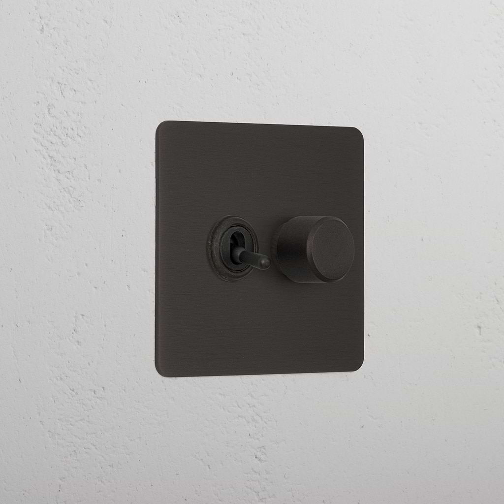 Bronze 2 Gang Mixed Premium Switch