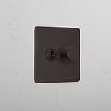 Bronze 2 Gang Mixed Premium Switch