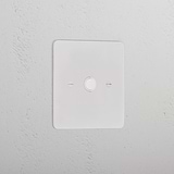 Flex Outlet - Paintable White 1G socket offers a seamless, customizable finish for any wall.