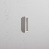 Polished nickel Oxford furniture handle 36mm shown against a light textured background.