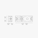 Single + Double Plasterboard Back Box