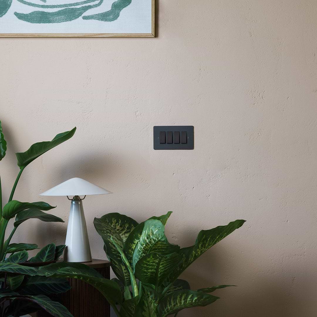 4G Two Way Rocker Switch | Bronze | Switches & Sockets – Corston