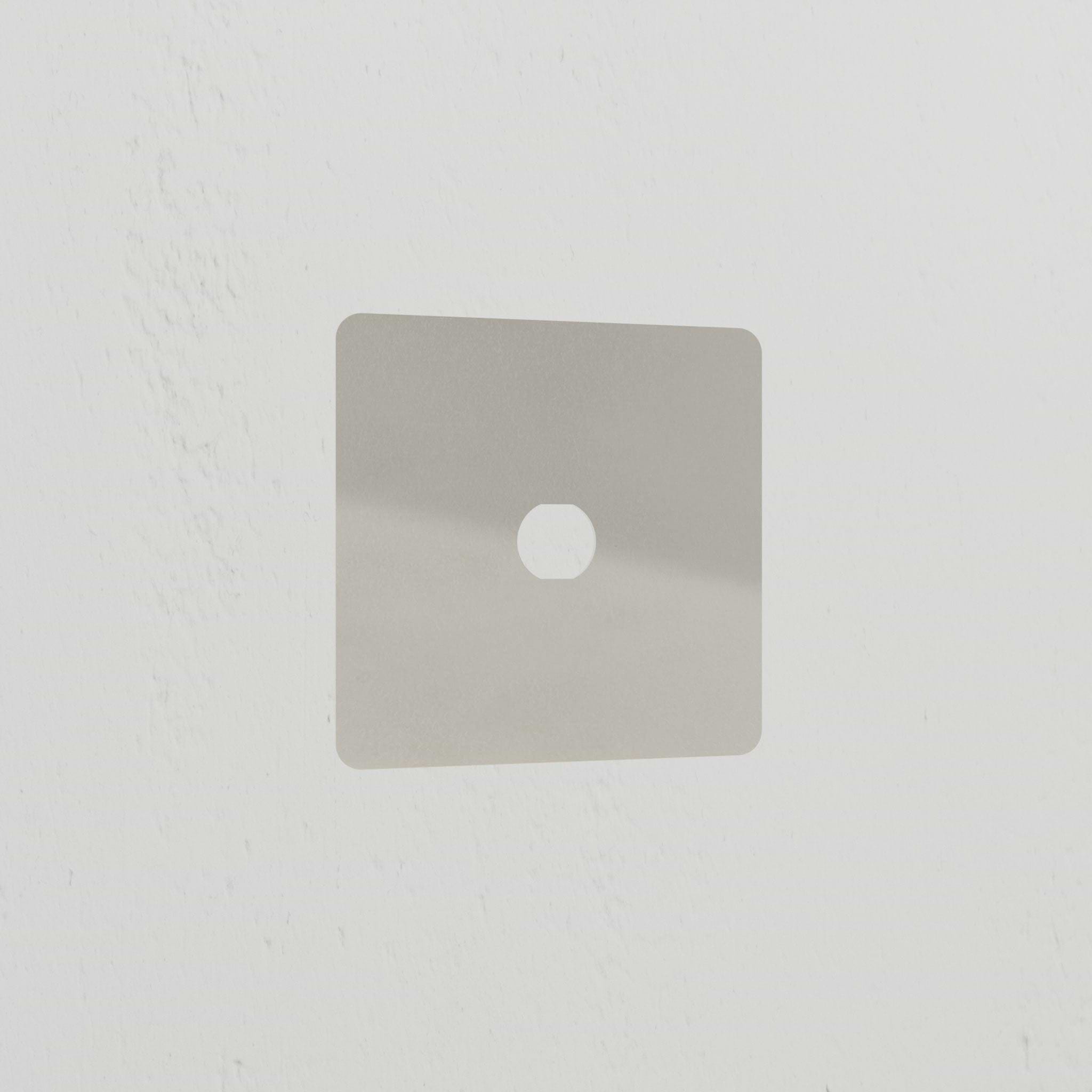 1G Switch Plate - Polished Nickel
