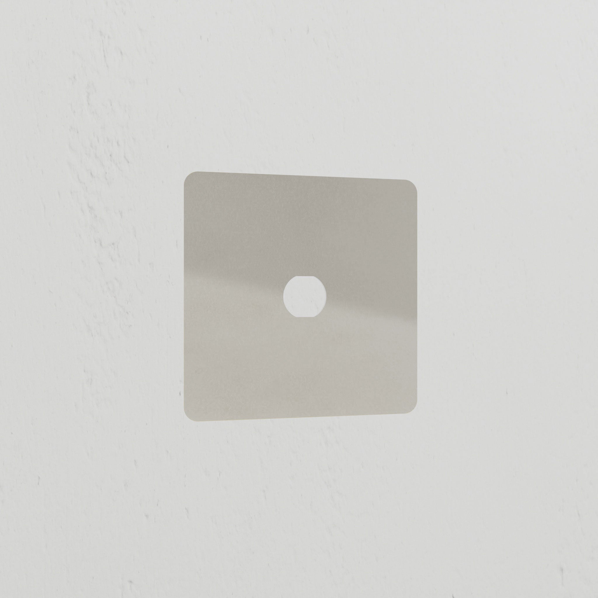 1G Switch Plate - Polished Nickel