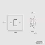 45A Cooker Switch - Clear White