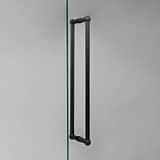 Bronze Harper Double Pull Handle 500mm on White Background
