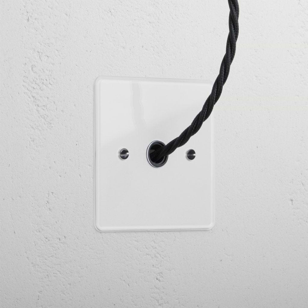 Clear designer flex outlet black