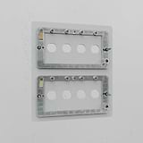 8G Switch Plate - Clear