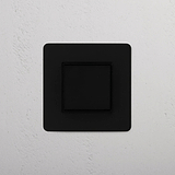Wippschalter – Bronze + Schwarz – auf weißem Hintergrund