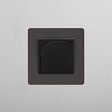 Schlüsselkartensystem Einzelschalter – Bronze + Schwarz