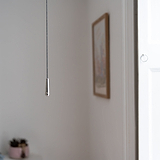 Badezimmer Decken Zugschnur-Schalter - Poliertes Nickel
