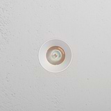 Luz focal Buxton de 50mm fija con protección contra fuego - Blanco